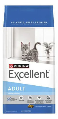 Imagen de ALIMENTO BALANCEADO GATOS EXCELLENT GATO  ADULTO x 7,5 KG