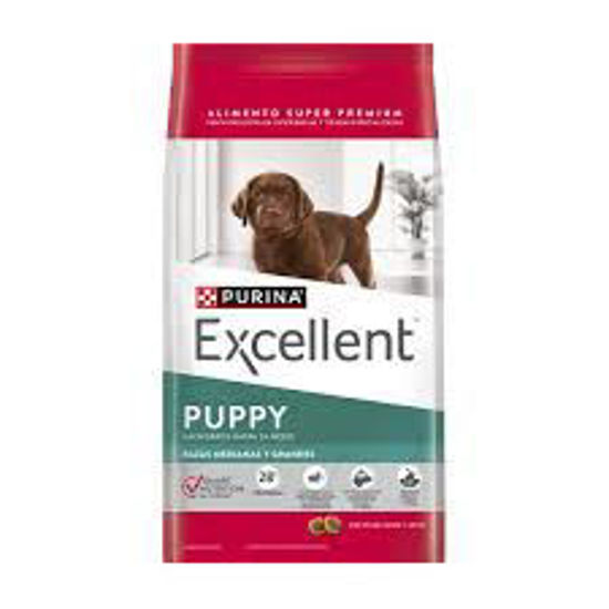 Imagen de ALIMENTO BALANCEADO PERRO EXCELLENT PERRO CACHORRO RAZA MEDIAN Y GRANDE X 20 KG