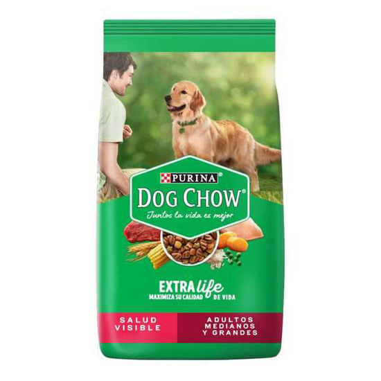 Imagen de ALIMENTO BALANCEAD0  PERRO DOG CHOW ADULTO RAZAS MEDIANAS Y GRANDES X 21KG