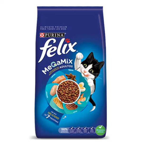 Imagen de ALIMENTO BALANCEADO  GATOS FELIX GATO ADULTO X 8 KG