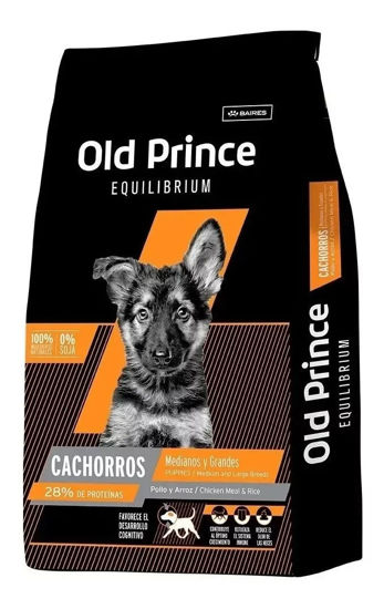 Imagen de ALIMENTO BALANCEADO  PERRO - EQUILIBRIUM PERRO CACHORRO MORD Y GRANDES X 3KG