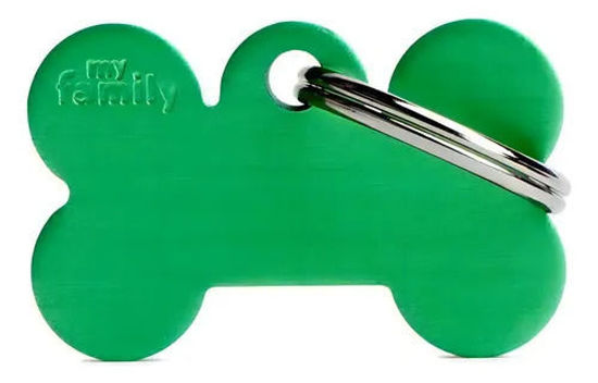 Imagen de ACCESORIOS PARA MASCOTAS - MFXL06 MEDALLA HUESO XL VERDE CLARO