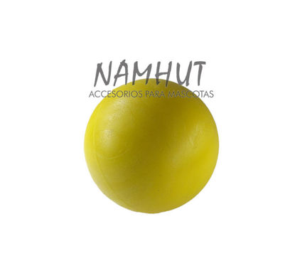 Imagen de ACCESORIOS PARA MASCOTAS PELOTA GOMA Nº4 DURA MACIZA